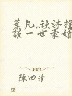 叶凡,秋沐橙小说一世豪婿封面