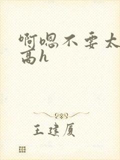 啊嗯不要太大了高h