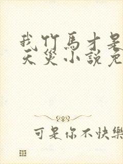 我竹马才是人形天灾小说免费阅读