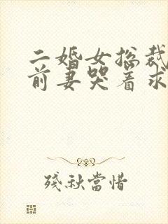 二婚女总裁后,前妻哭着求复婚免费阅读