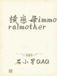 横恋母immoralmother封面