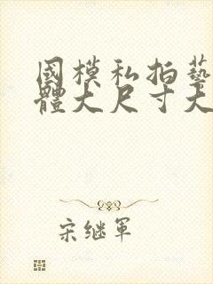 国模私拍艺术人体大尺寸大胆西西g0g0封面