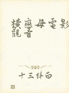 横恋母电影在线观看封面