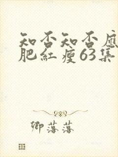 知否知否应是绿肥红瘦63集封面