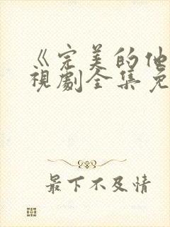 《完美的他》电视剧全集免费观看封面