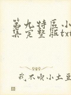 第九特区小说全集完整版txt
