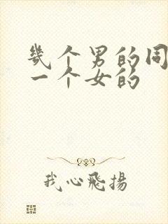 几个男的同时操一个女的