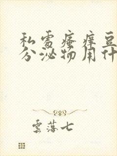 私处瘙痒豆腐渣分泌物用什么药