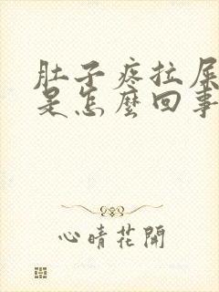 肚子疼拉屎有血是怎么回事封面