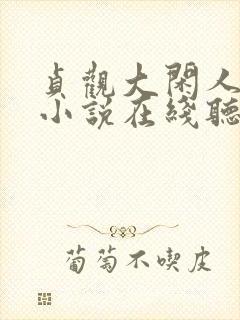 贞观大闲人有声小说在线听