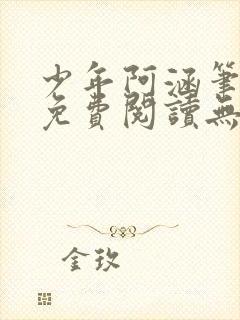 少年阿涵笔趣阁免费阅读无弹窗