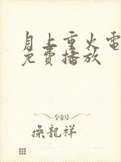 月上重火电视剧免费播放