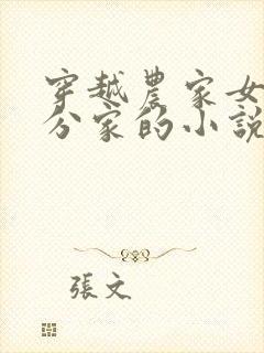 穿越农家女种田分家的小说