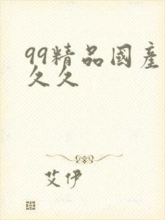 99精品国产久久久