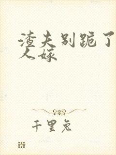 渣夫别跪了,夫人嫁封面