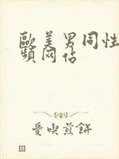 欧美男同性恋视频网站