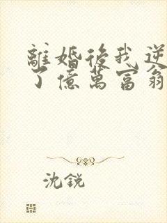 离婚后我逆袭成了亿万富翁