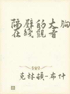 隔壁的大胸邻居在线观看