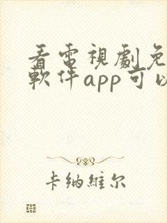 看电视剧免费的软件app可以投屏