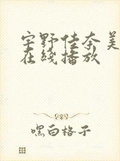 宇野佳奈美av在线播放封面