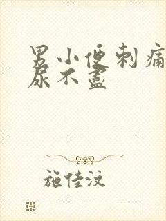 男小便刺痛尿频尿不尽封面