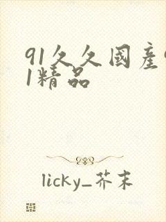 91久久国产91精品