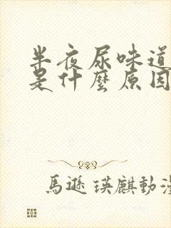 半夜尿味道很重是什么原因封面