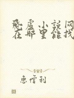 飞卢小说网小说在哪里能找到免费的封面