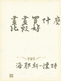 画画买什么平板比较好