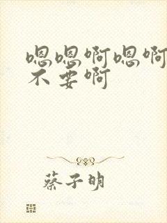 嗯嗯啊嗯啊嗯啊不要啊封面