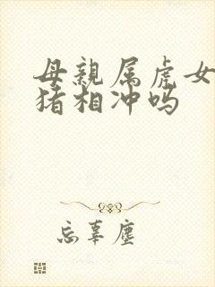 母亲属虎女儿属猪相冲吗