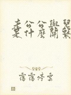 老公公与儿媳妇是什么关系