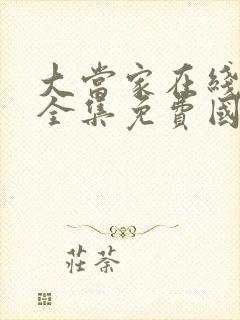 大当家在线观看全集免费国语高清封面