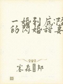 一婚到底:陆少的闪婚甜妻