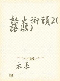 怒火街头2(国语版)