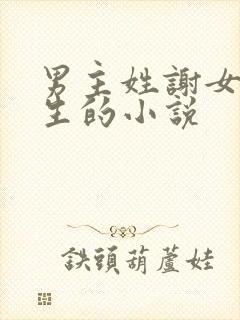 男主姓谢女主重生的小说封面