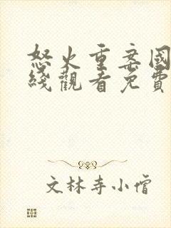 怒火重案国语在线观看免费完整版