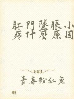 肛门坠胀小肚子疼什么原因