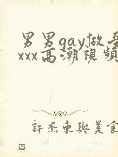 男男gay做受xxx高潮视频封面