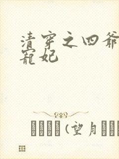 清穿之四爷心尖宠妃封面