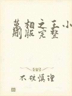 万相之王小说未删版完整