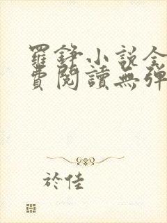 罗铮小说全文免费阅读无弹窗