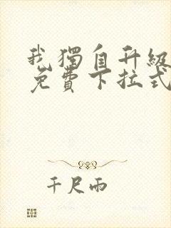 我独自升级漫画免费下拉式漫画网