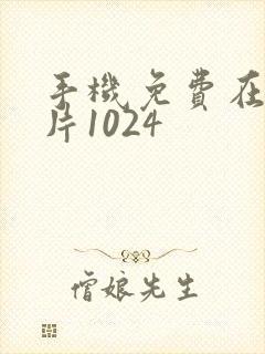 手机免费在线看片1024