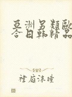 亚洲另类欧美综合日韩精品