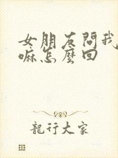 女朋友问我在干嘛怎么回