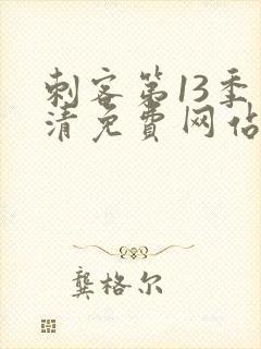 刺客第13季高清免费网站在线观看