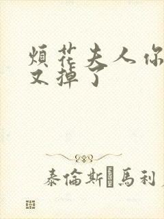 烦花夫人你马甲又掉了封面