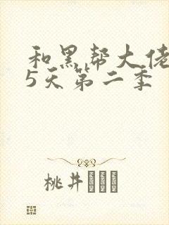 和黑帮大佬365天第二季