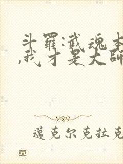 斗罗:武魂本体,我才是大师免费阅读